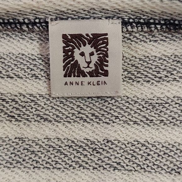 Anne Klein Striped Sweatshirt - Picture 5 of 6